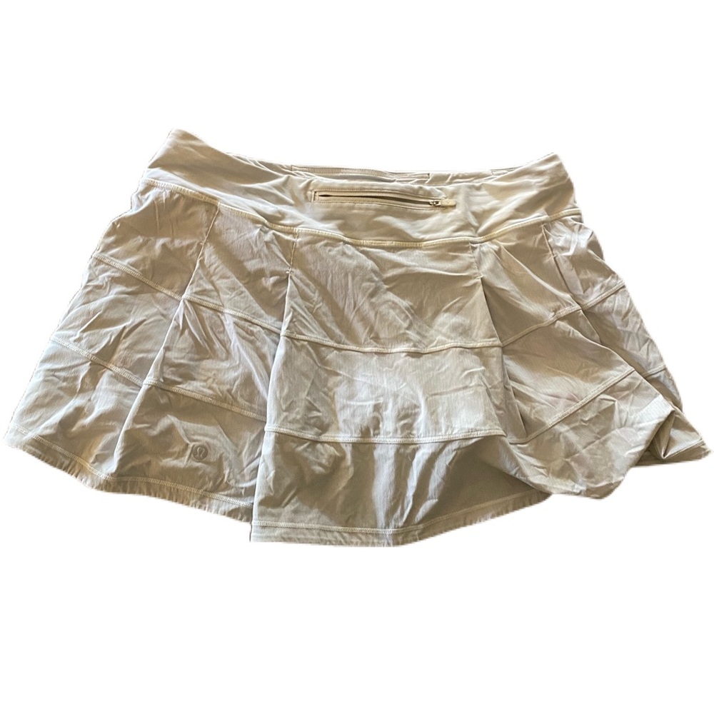 Lululemon tall version white skirt
